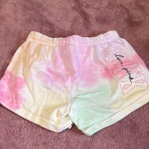 PINK Victoria's Secret Pink tye dye Shorts